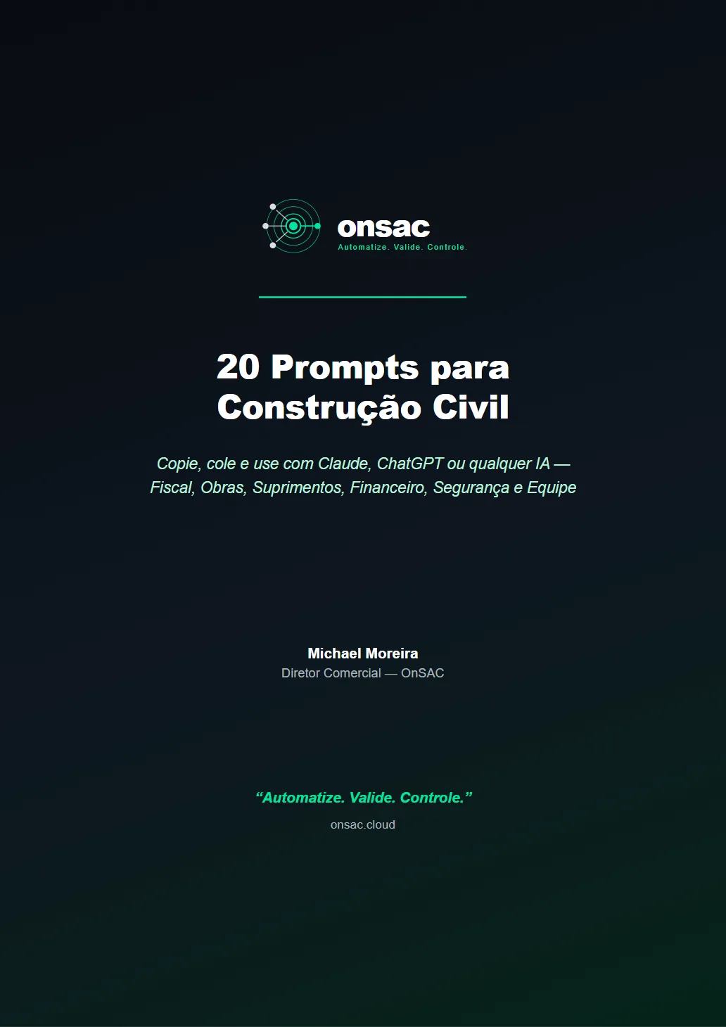 Guia de IA — Prompts Prontos para Usar Hoje Mesmo